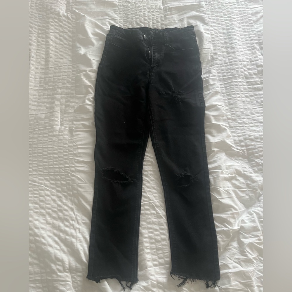 Women’s black skinny jeans